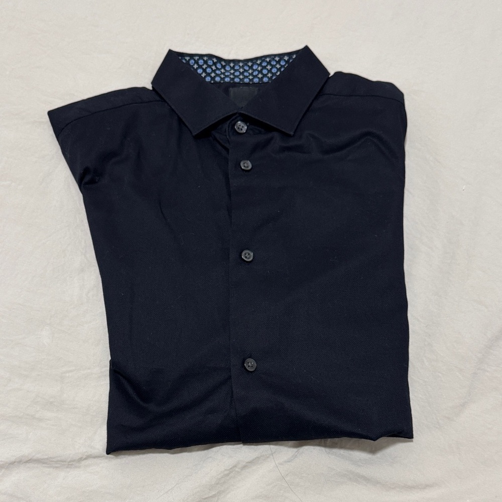 Men's H&M Black Dress Shirt